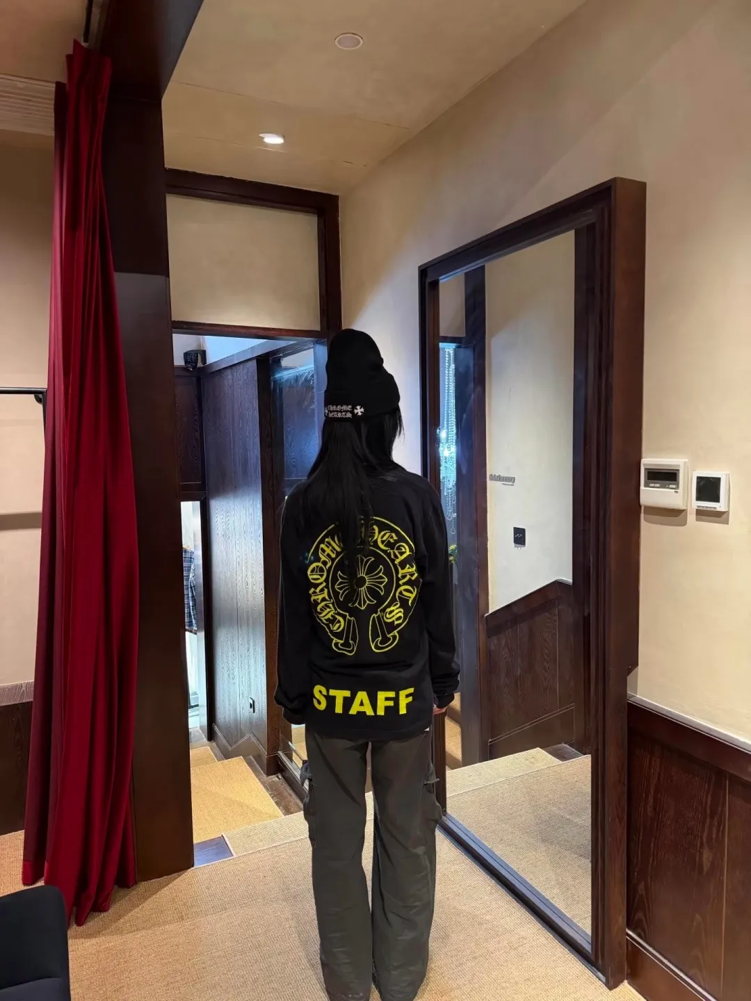 【 】Chrome Hearts staff